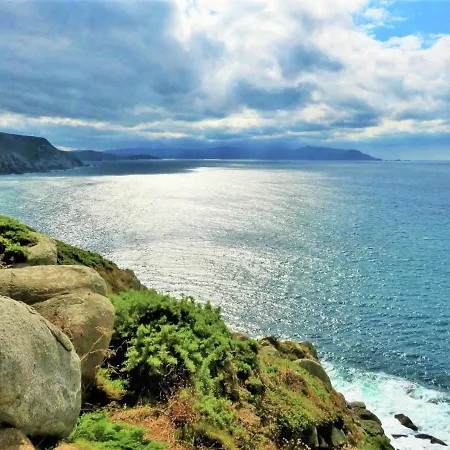 In Sanxenxo With Sea View & Pool